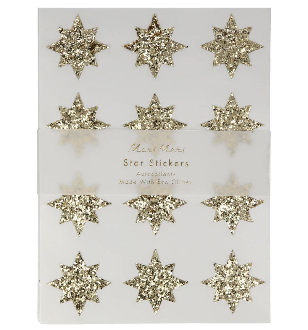 Meri Meri - Eco Glitter Bow Stickers – SANNA baby and child
