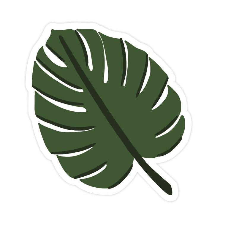 Bloomwolf Studio - Monstera Leaf Sticker