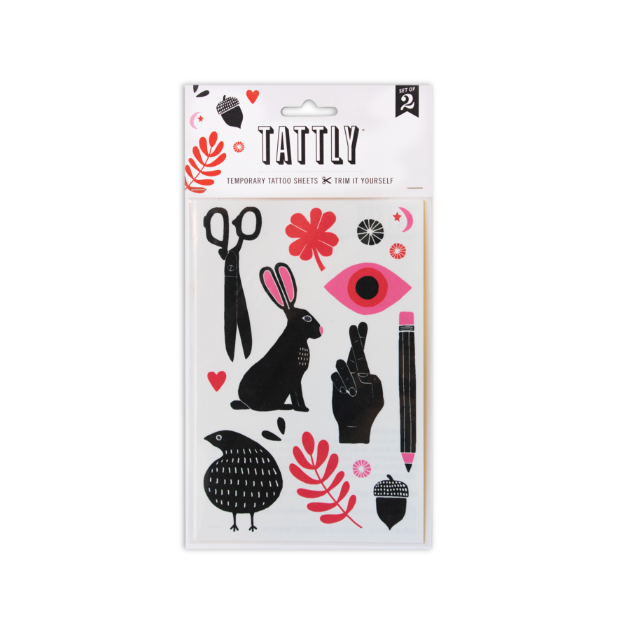 Tattly - Miscellany Tattoo Sheet