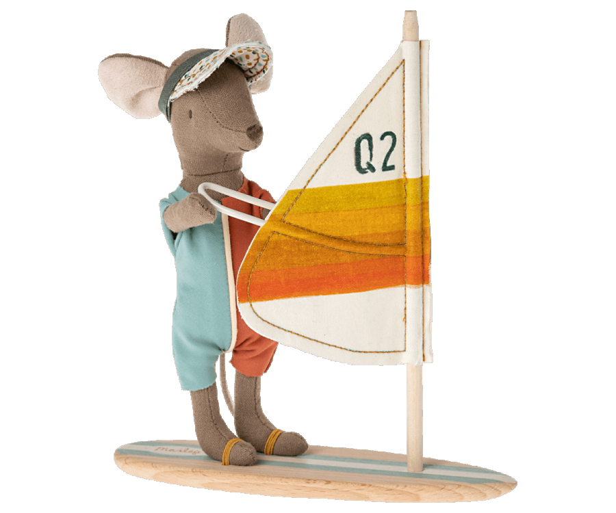 Maileg - Beach Mice, Surfer Big Brother