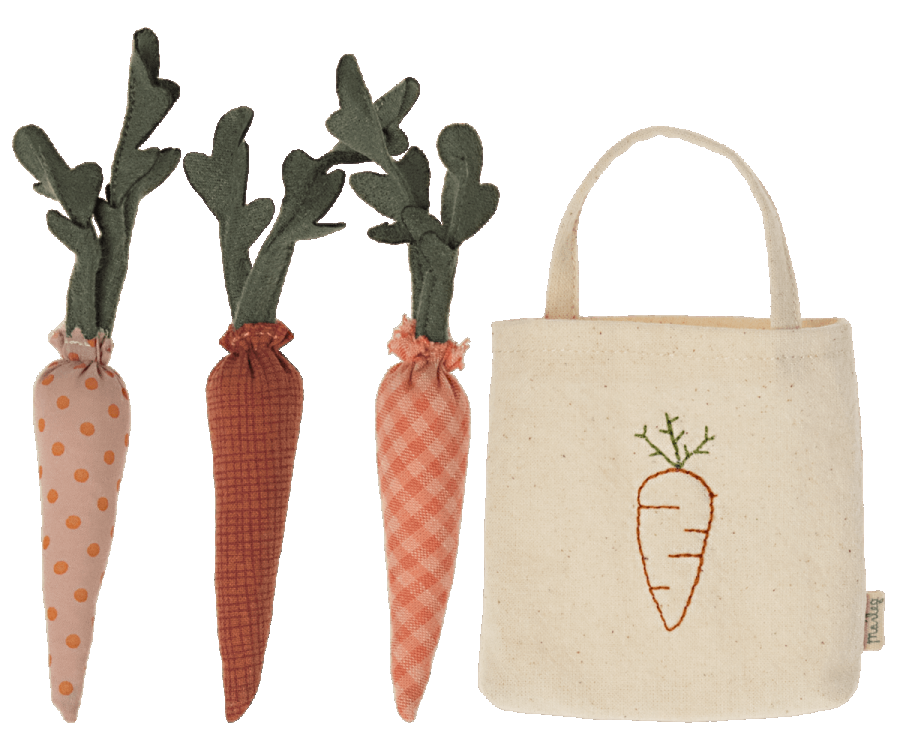 Maileg - Carrots in Shopping Bag