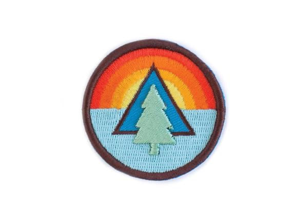 Ello There - Patch - Mini Tree Sunrise - Sticky