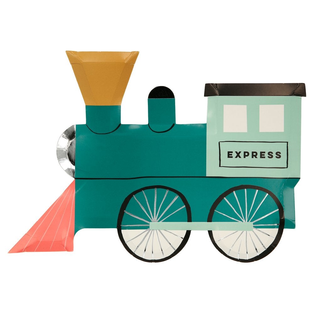 Meri Meri - Train Plate