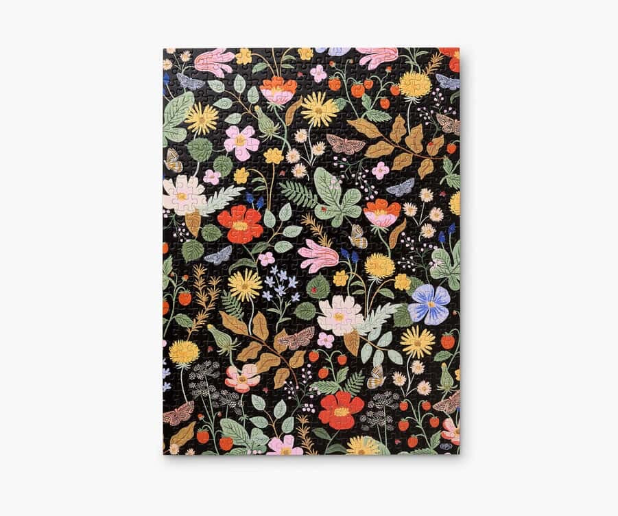 Rifle Paper Co - Strawberry Fields Jigsaw Puzzle