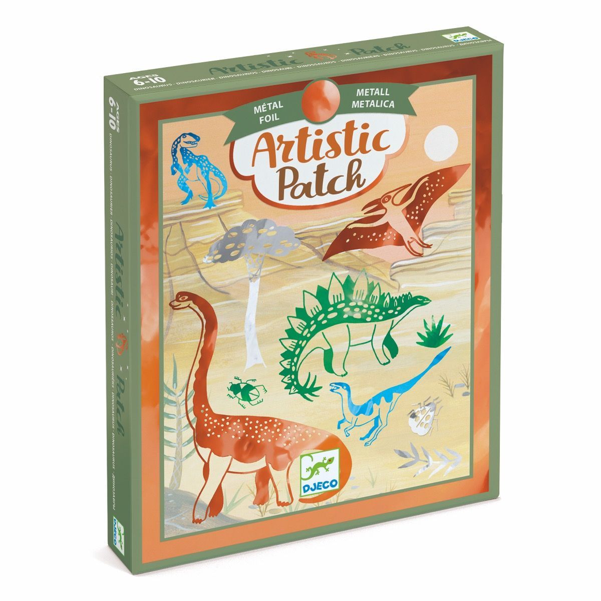 Djeco - LGA Artistic Patch Dinosaur MET