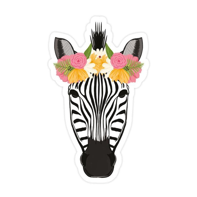 Bloomwolf Studio - Pretty Zebra Sticker