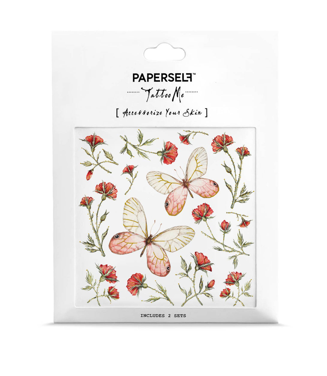 Paperself - Blushing Phantom Temporary Tattoo
