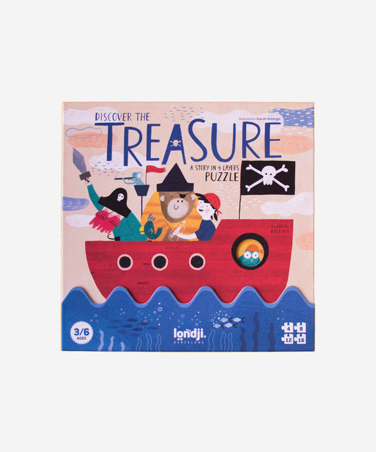 Londji - Discover the Treasure 40pcs 4 layer puzzle