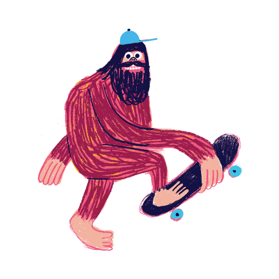 Tattly - Bigfoot Tattoo Pair