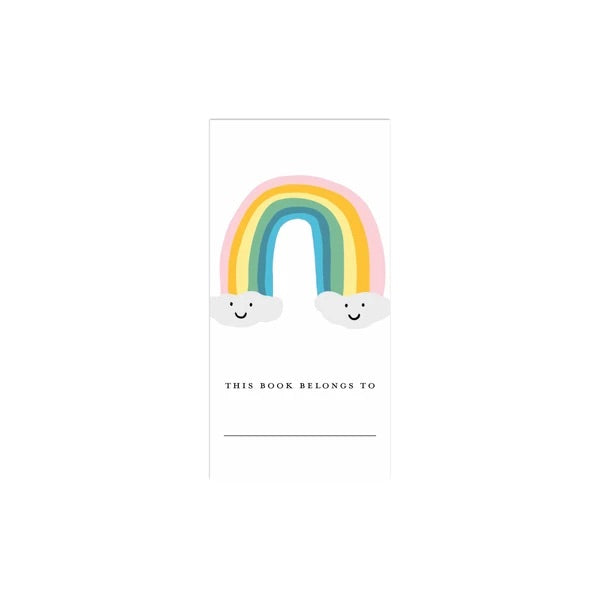 Paula & Waffle - Rainbow Bookplates