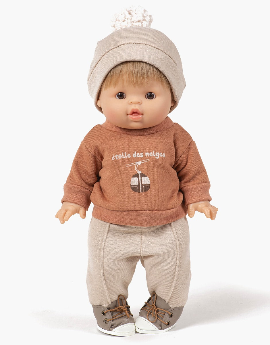 Minikane - Fleece Beanie - Linen