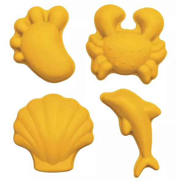 Scrunch Bucket - Sand Molds - Mustard