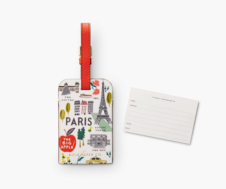 Rifle Paper Co. - Luggage Tag - Bon Voyage