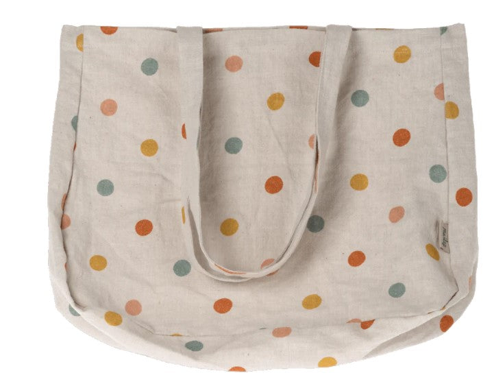 Maileg - Tote Bag, Multi Dots - Small