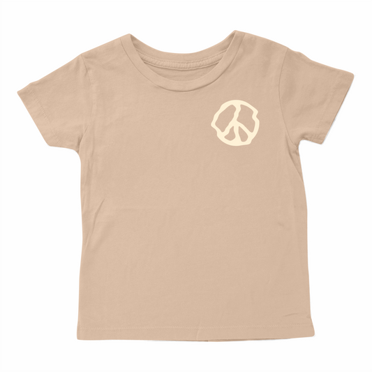 Good Vibes Only Graphic Tee - Sand