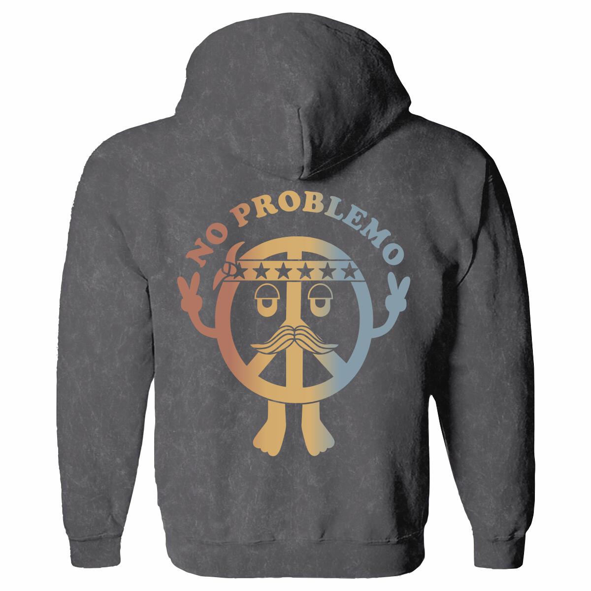 No Problemo Hoodie - Mineral Black