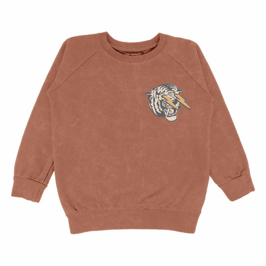 Rad Dudes Club Sweatshirt - Mineral Brick