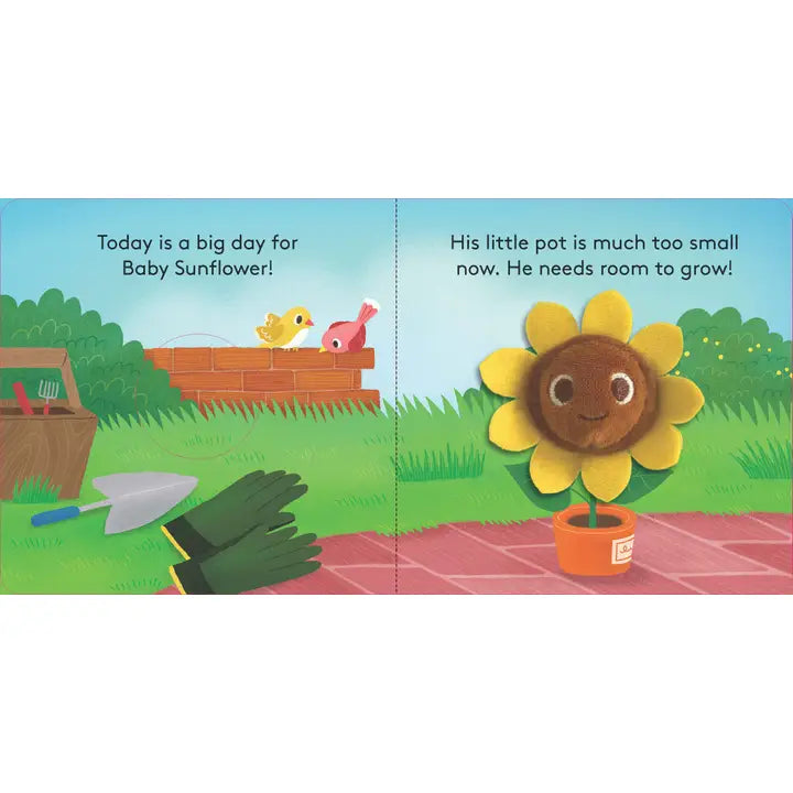 Baby Sunflower - Finger Puppet Book