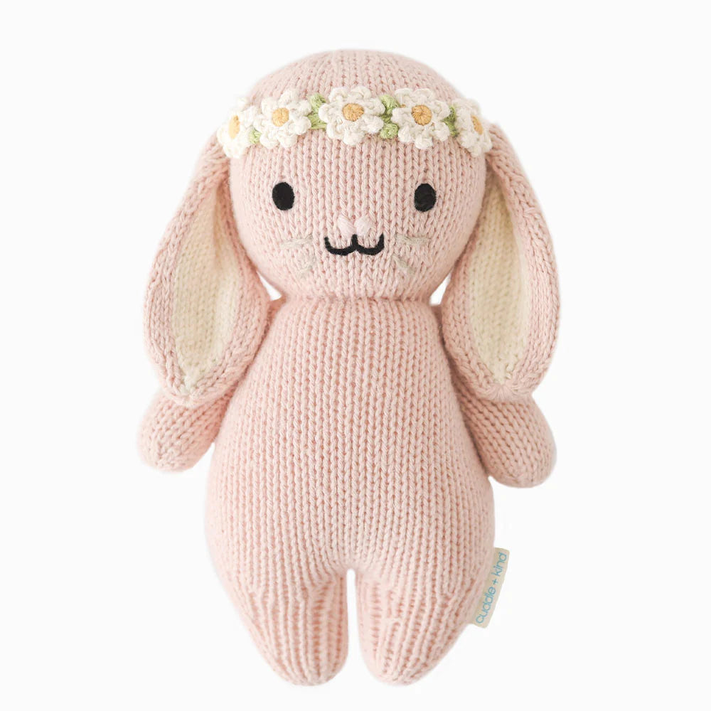 Cuddle + Kind - Baby Bunny - Rose with Ivory Floral