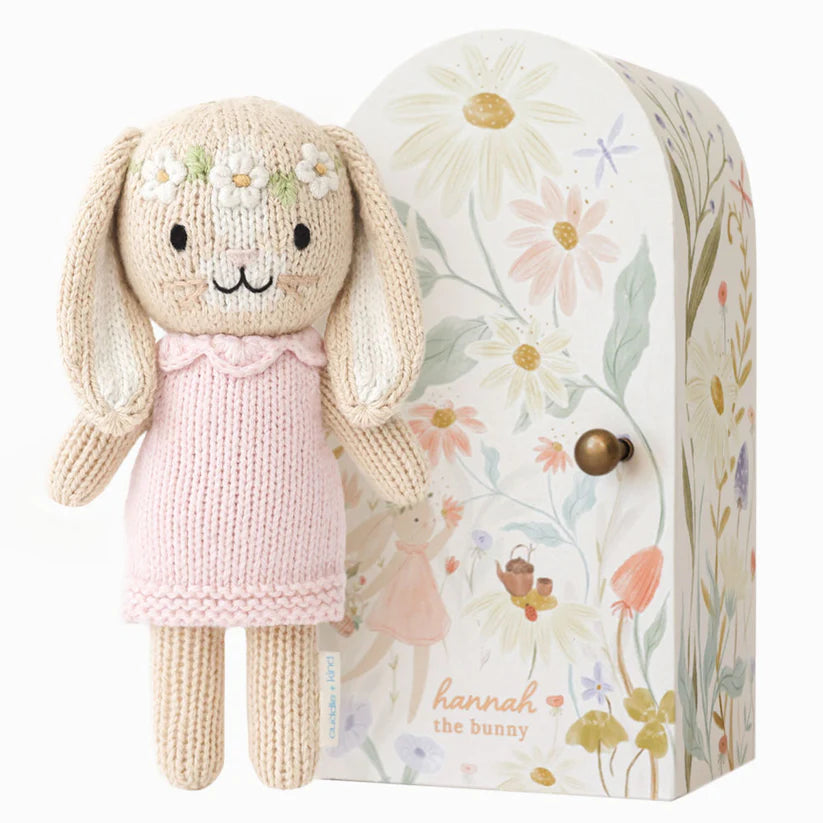 Cuddle + Kind - Tiny Hannah The Bunny - Blush