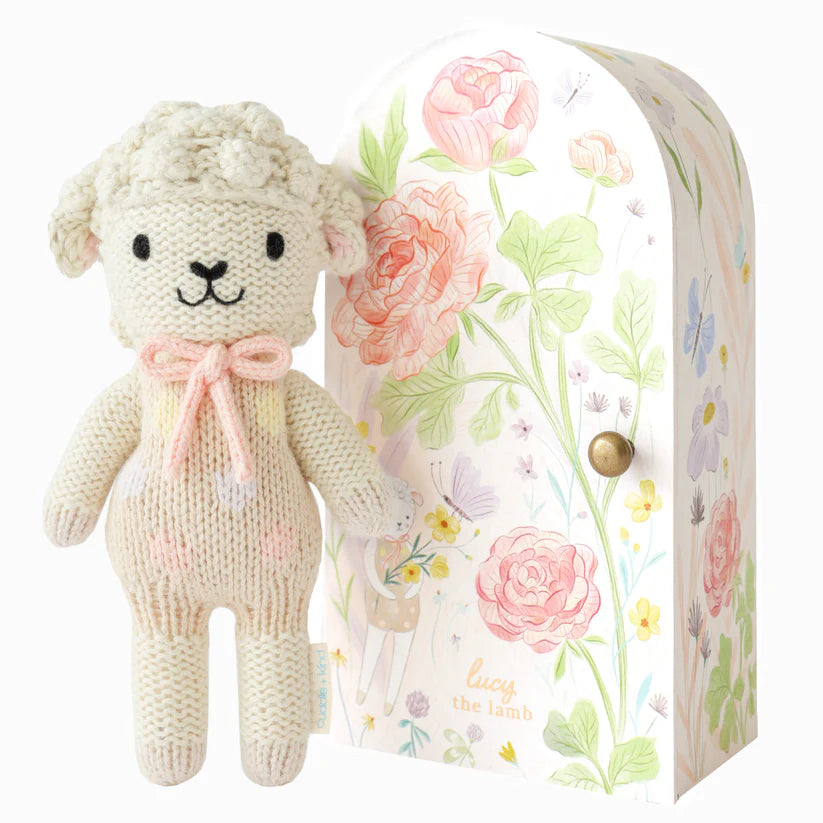 Cuddle + Kind - Tiny Lucy The Lamb - Pastel