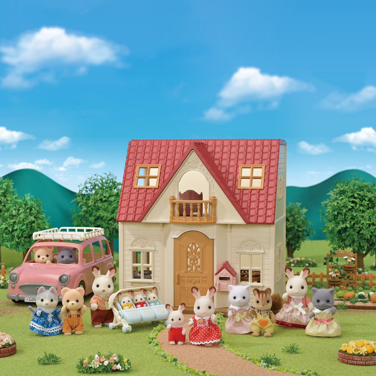 Calico Critters - Red Roof Cozy Cottage