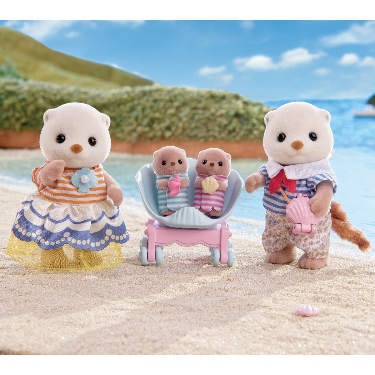 Calico Critters - Sea Otter Family