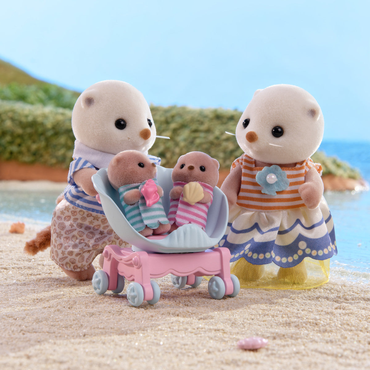 Calico Critters - Sea Otter Family