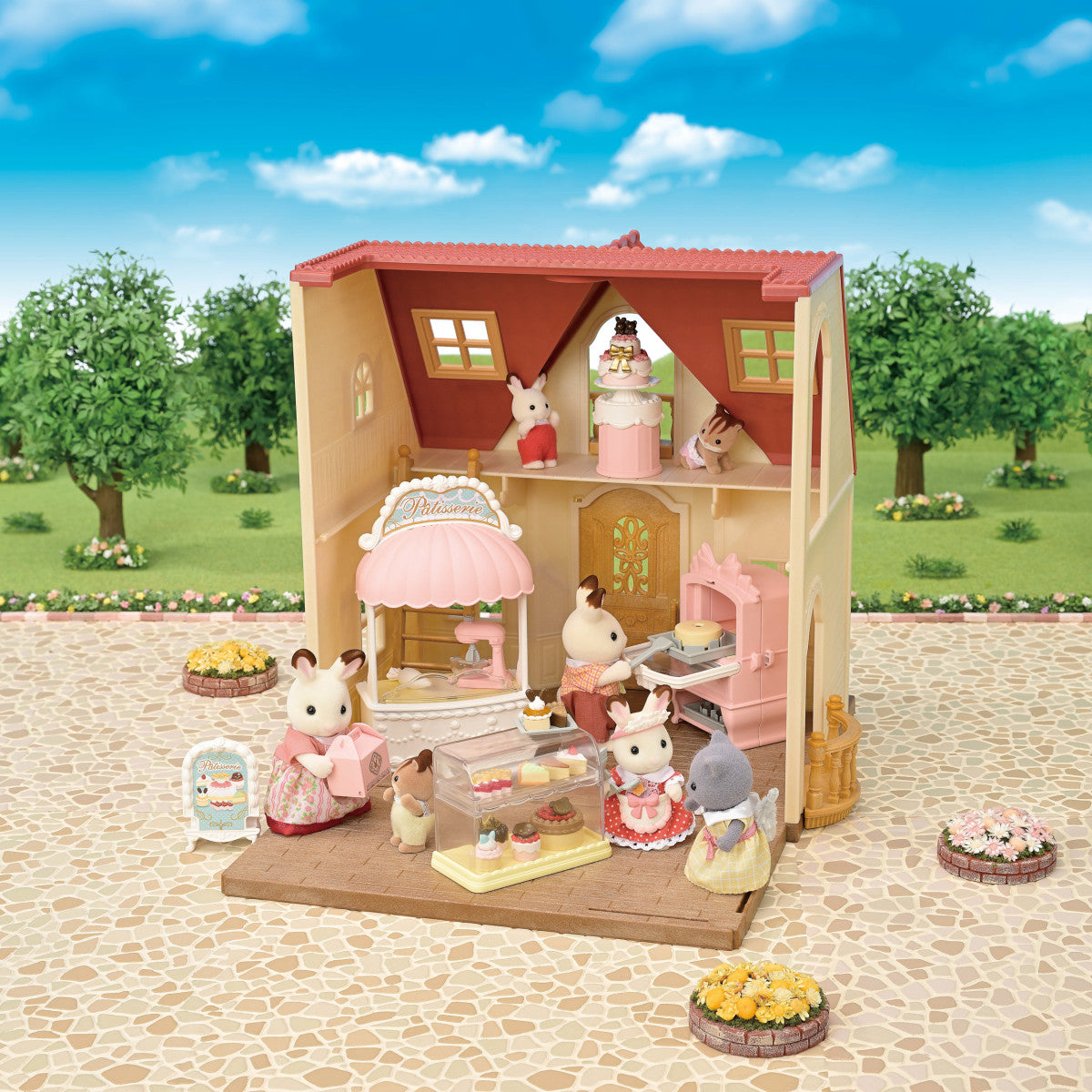 Calico Critters - Village Cake Shop Stater Set