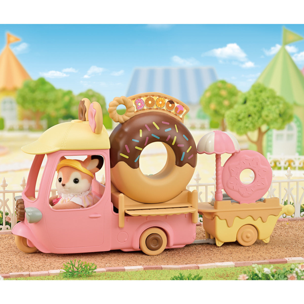 Calico Critters - Dip Dip Donuts Wagon