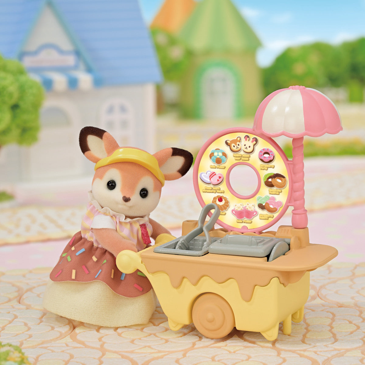 Calico Critters - Dip Dip Donuts Wagon