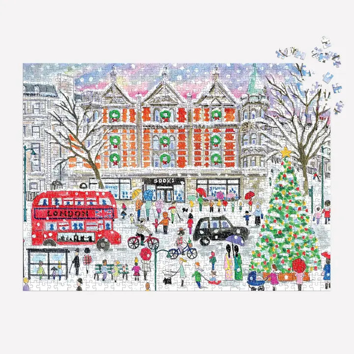 Michael Storrings - Christmas in London - 1000 Piece Puzzle