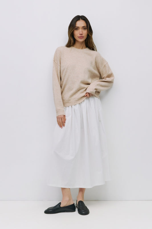 The Sutton Sweater - Beige