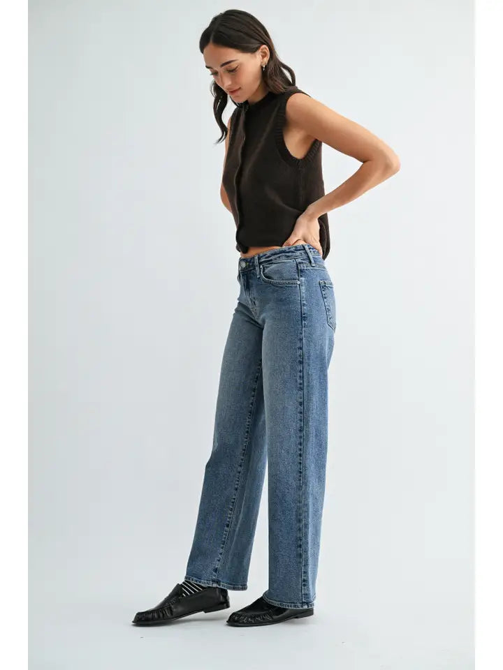 Collection Straight Jeans - Medium Denim