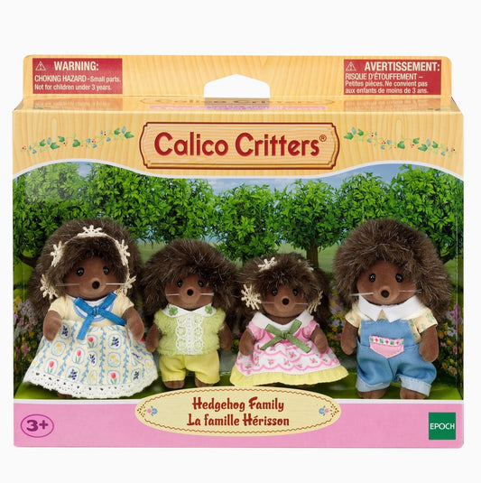 Calico Critters - Hedgehog Family