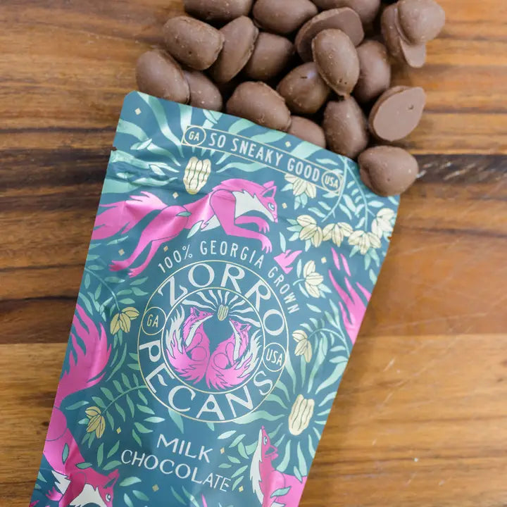 Milk Chocolate Covered Pecans