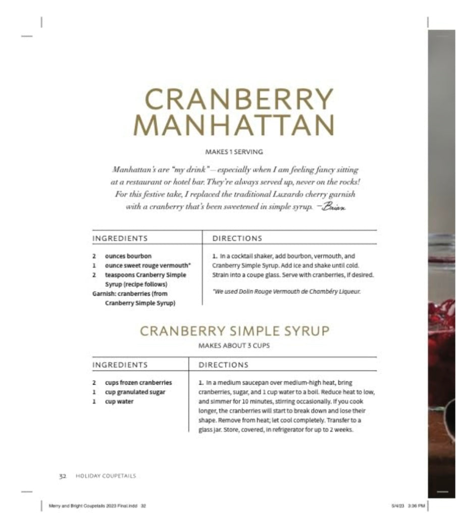 Holiday Coupetails - Brian Hart and Brooke Bell