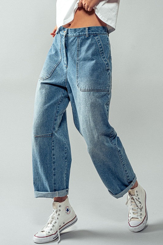 Cotton Indigo Denim Jeans