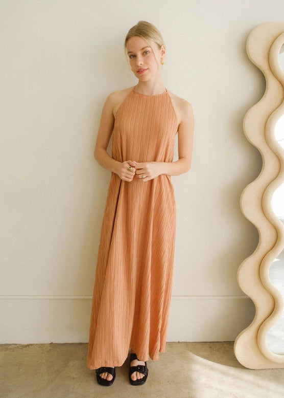 Meg Dress - Terracotta