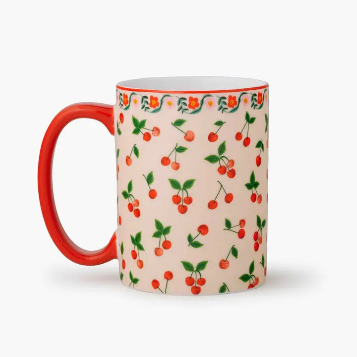 Rifle Paper Co. - Porcelain Mug - Cherries