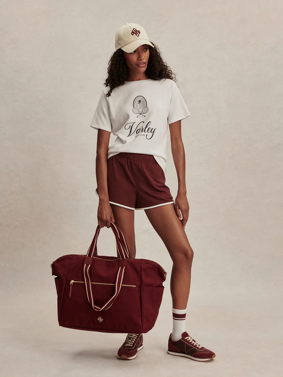 Varley - Coventry Branded Tee - White