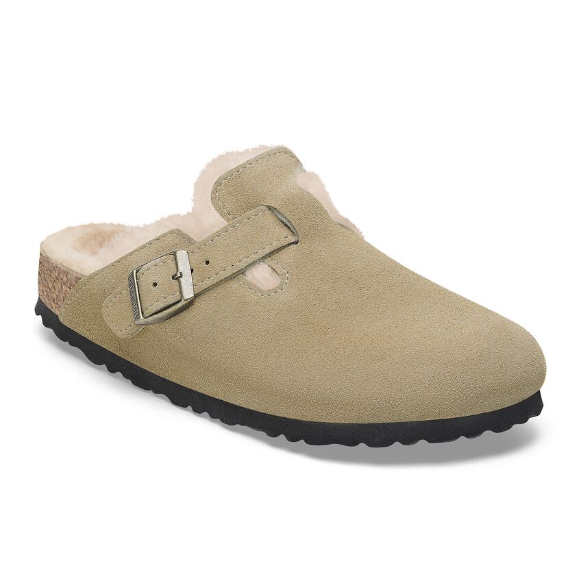 Birkenstock - Boston Shearling - Suede Leather