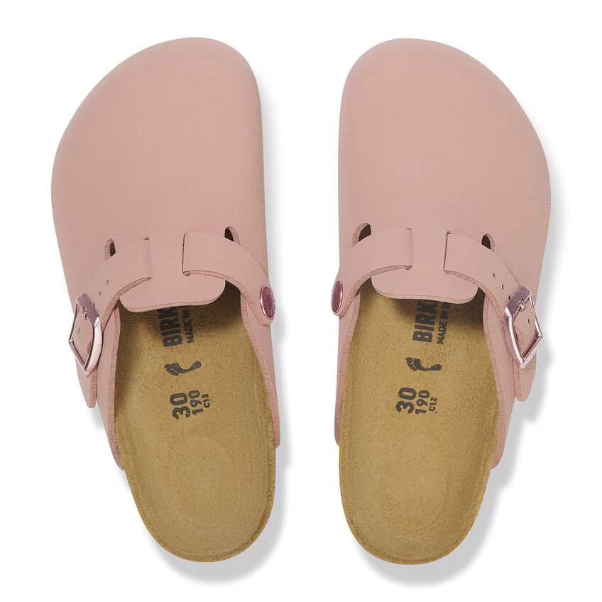 Birkenstock - Boston Kids - Birkibuc - Pink Clay