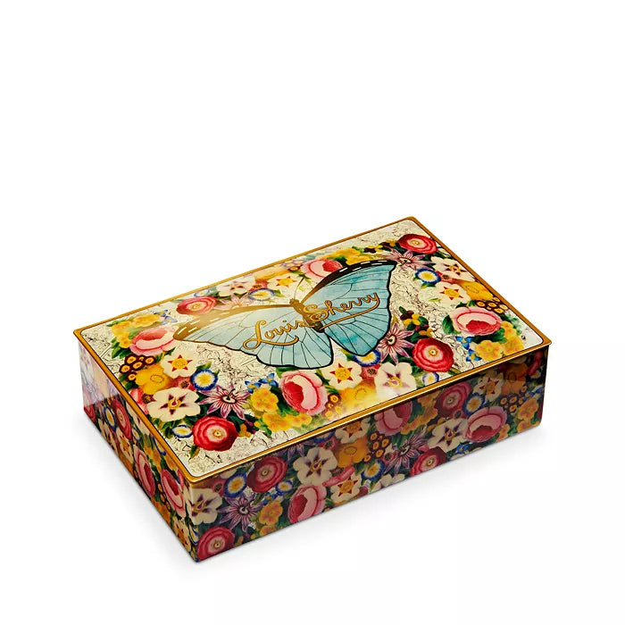 Louis Sherry Chocolate Tin - 12 Piece - John Derian Butterfly