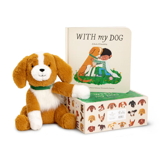 With My Dog - A Picture Book + Plush