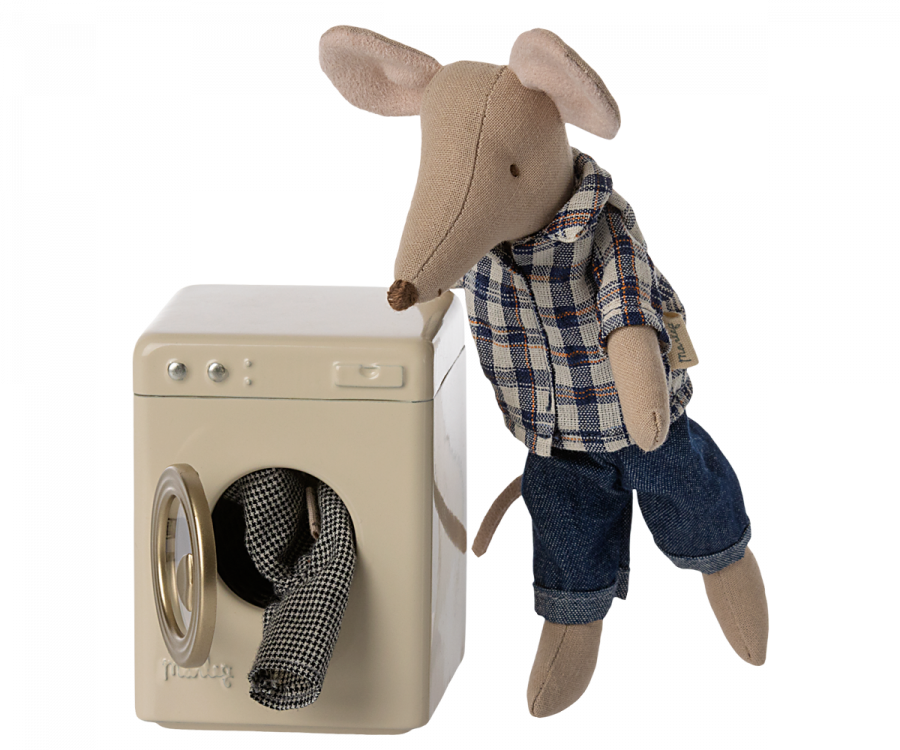 Maileg - Washing Machine, Mouse
