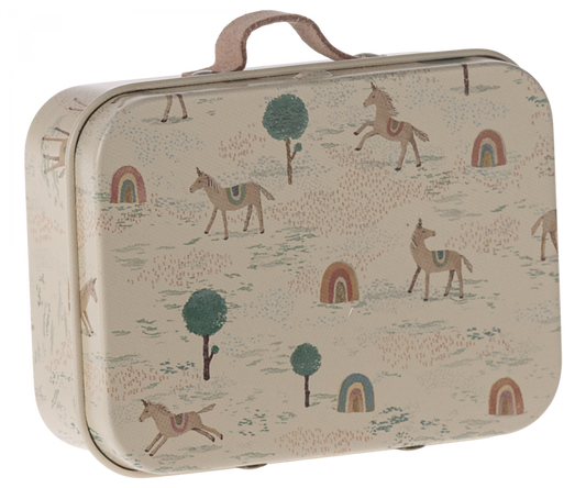 Maileg - Suitcase, Micro - Des licornes - PREORDER SS24