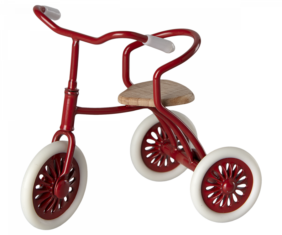 Maileg - Abri à Tricycle, Mouse - Red