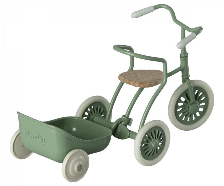 Maileg - Tricycle Hanger, Mouse - Green