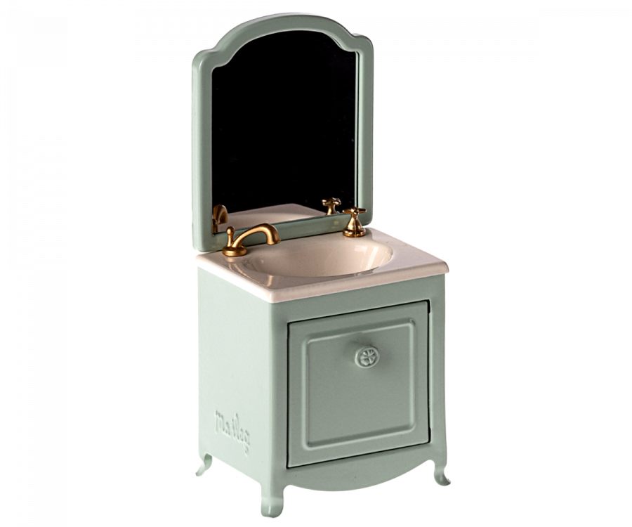 Maileg - Sink Dresser, Mouse - Mint